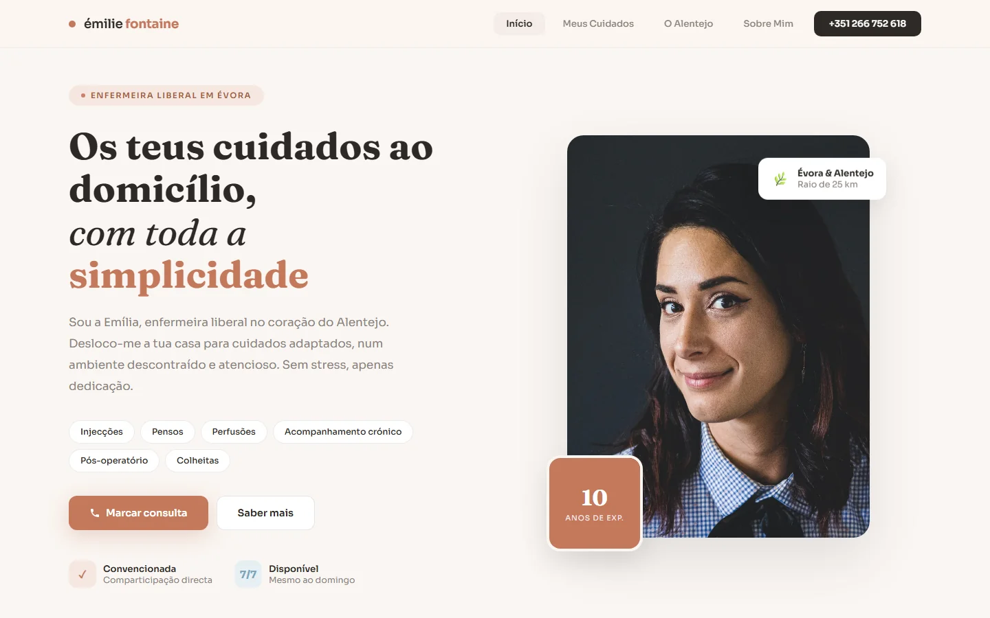 Exemplo de site web — Enfermeiro Liberal (3)
