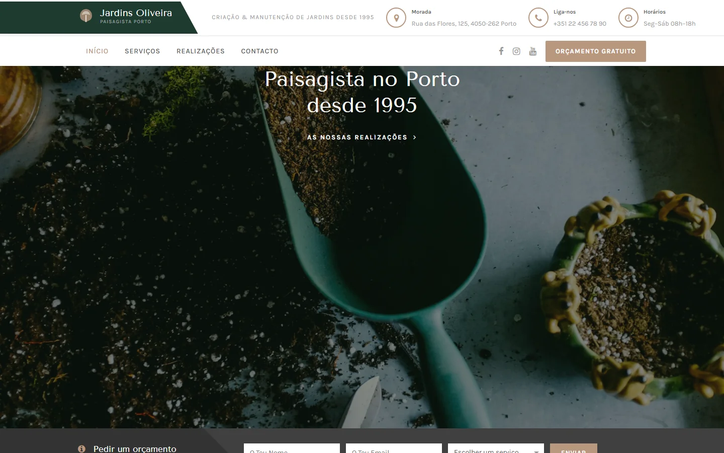 Exemplo de site web — Paisagista (1)
