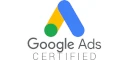 Google Ads — parceiro certificado Alizée Web